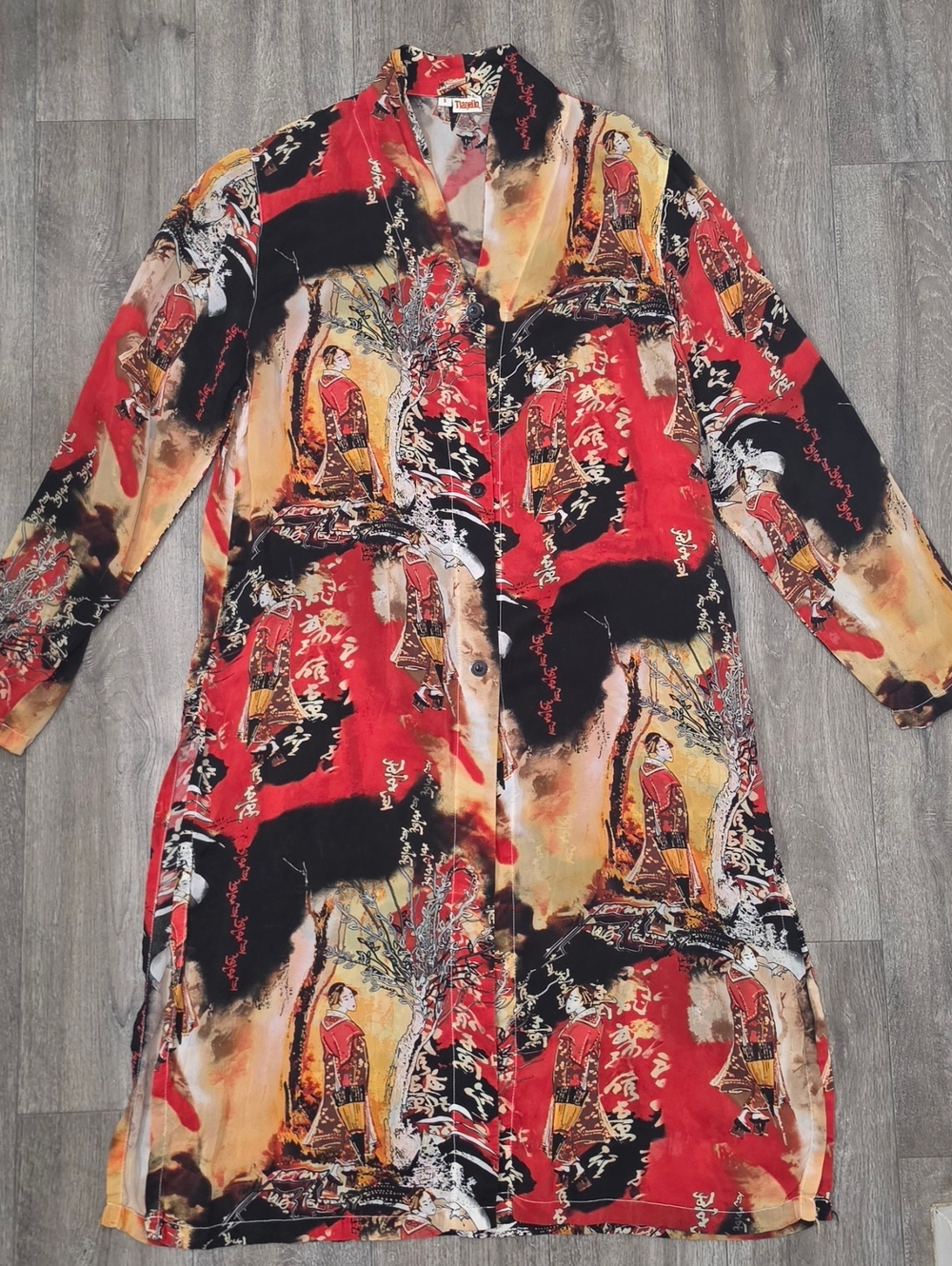 Tianello  "Princess Masumi" Print Kimono-Size Small
